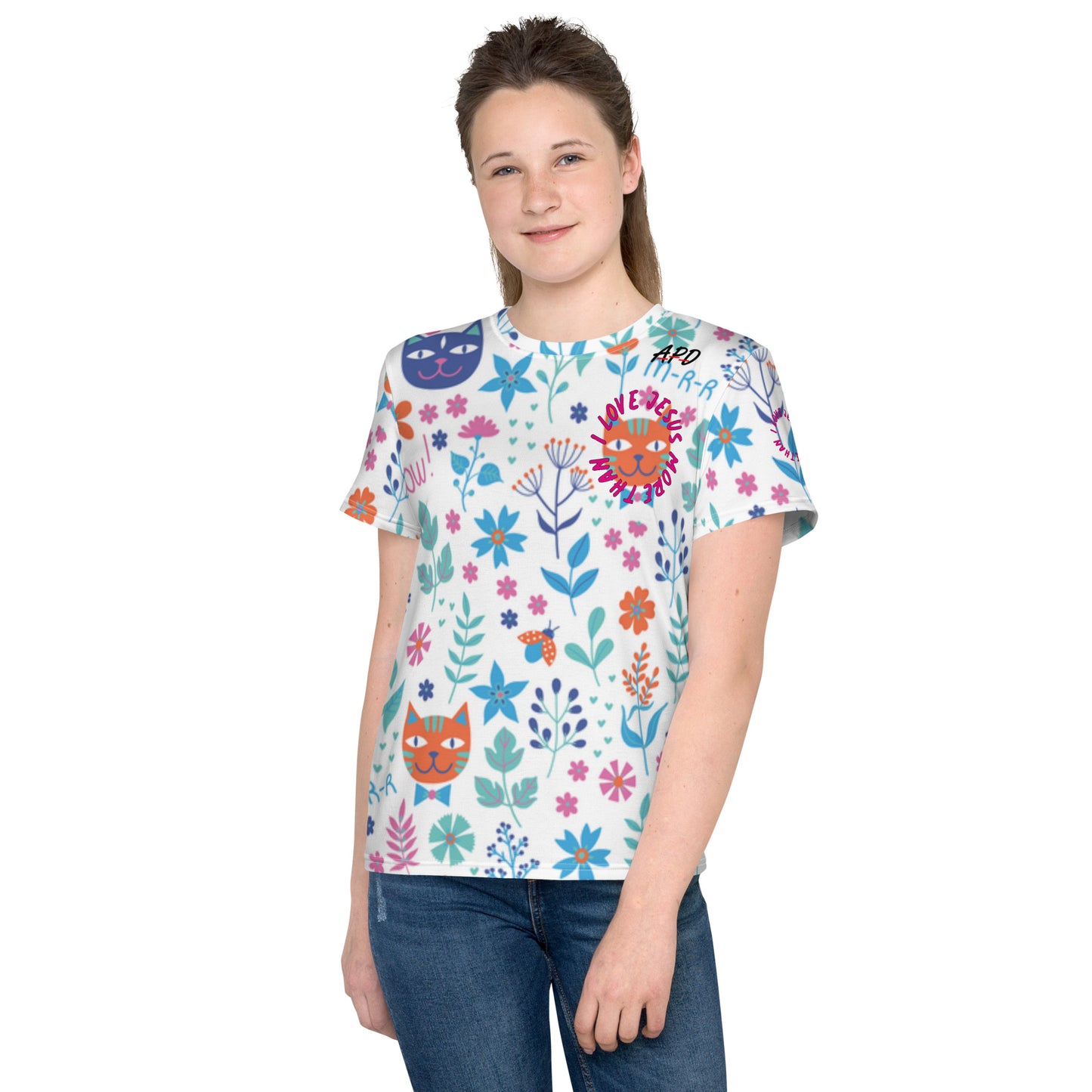 APD I Love Jesus...Kids Tee
